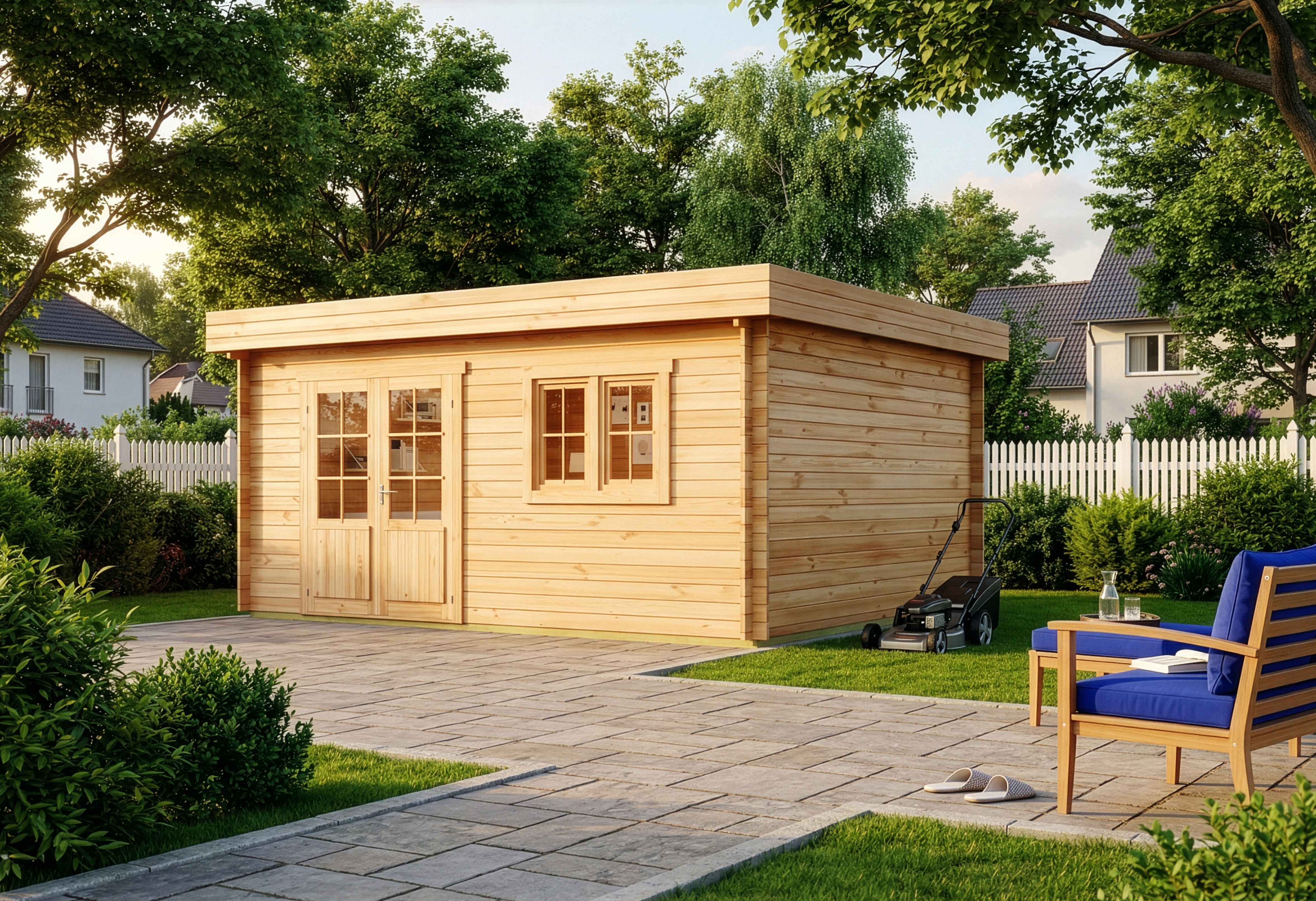 Gartenhaus Spree B | 5x4m | Restposten 16% Rabatt