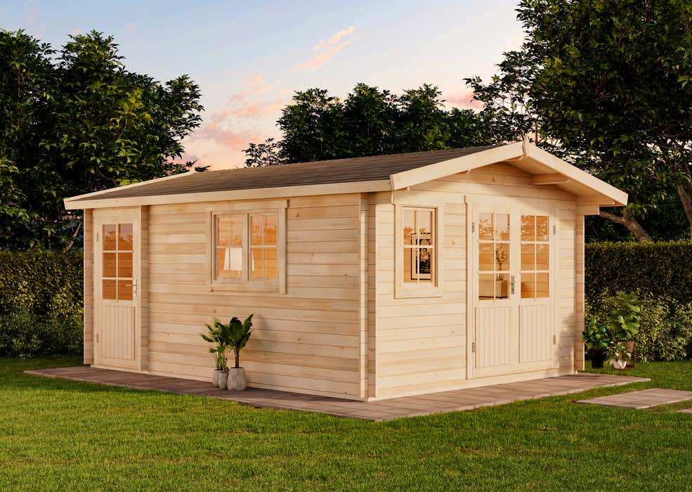Gartenhaus Jennifer | 6x4m | Restposten 16% Rabatt