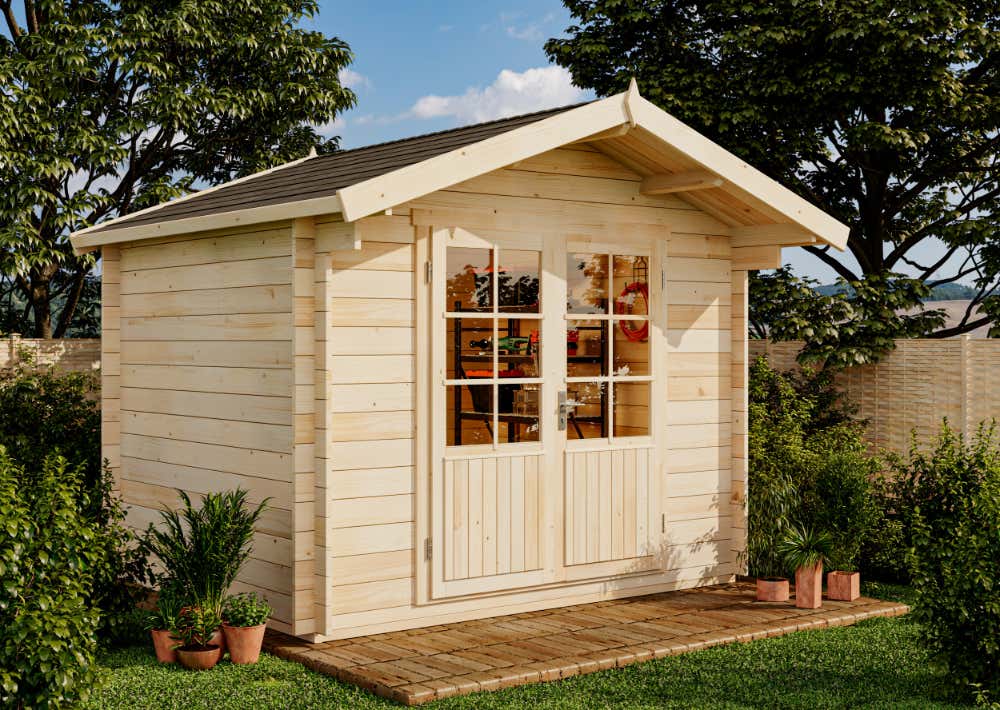 Garten- und Gerätehaus Roger | 5x4m | Restposten 16% Rabatt