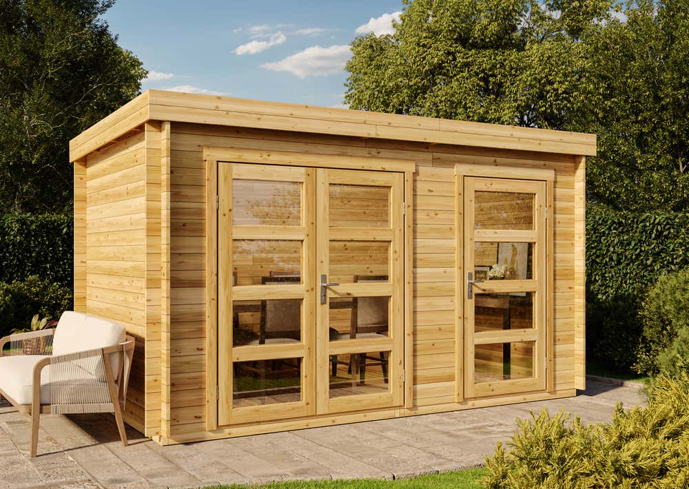 Gartenhaus Paloma Grande | 4x2m | Restposten 15% Rabatt