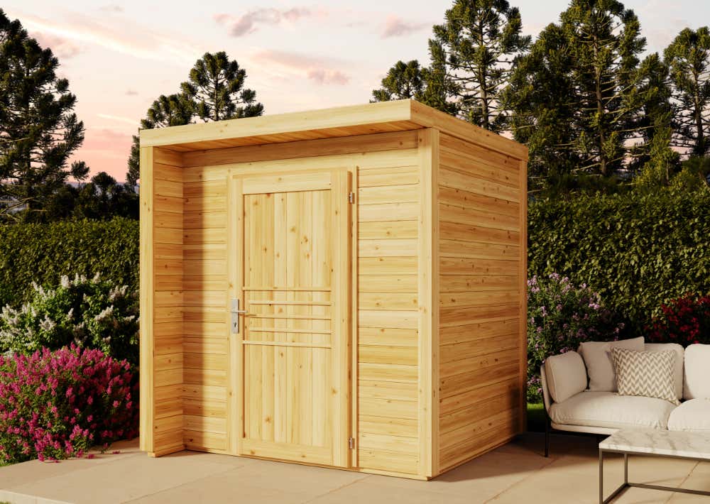Gartenhaus Bratek | 2x2m | Restposten 15% Rabatt