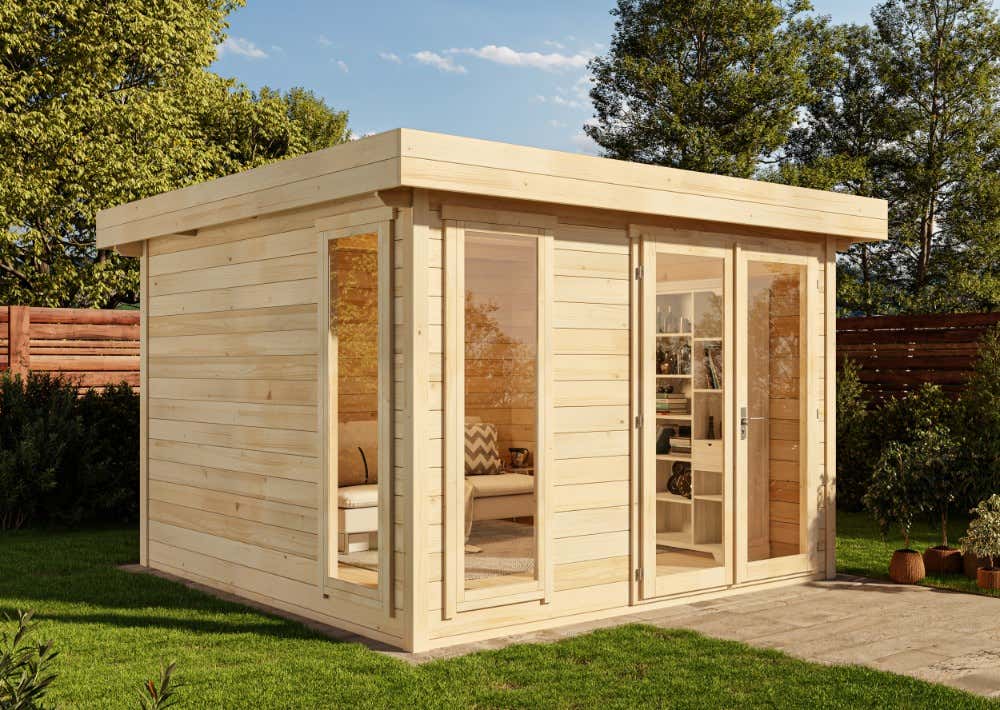 Gartenhaus Aldo A | 4x4m | Restposten 27% Rabatt
