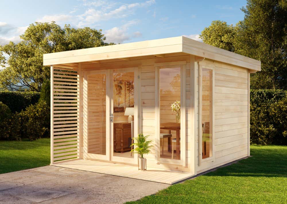 Gartenhaus Aldo D | 4x4m | Restposten 24% Rabatt