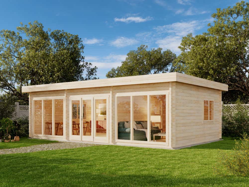 Gartenhaus Campus | 9x6m | Restposten 17% Rabatt