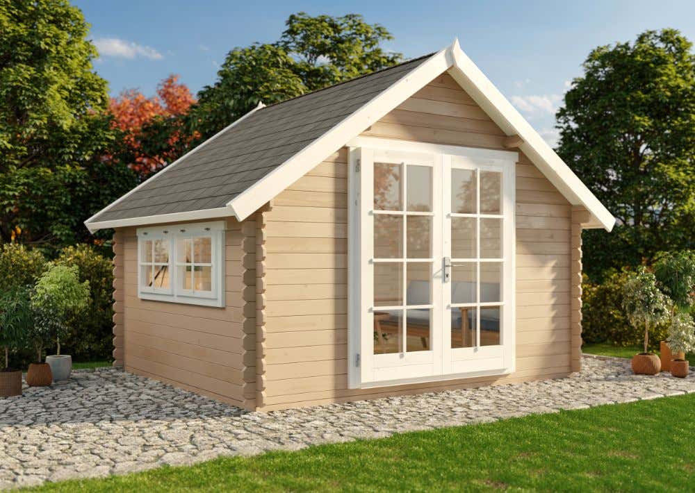 Gartenhaus Modell  Ronja-28 | 4x3m | Restposten 26% Rabatt