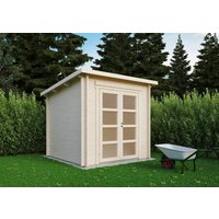 Fjordholz Gartenhaus Modell Max 44 A | 2x2m | Restposten 26% Rabatt