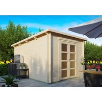 Fjordholz Gartenhaus Modell Max 44 H | 4x3m | Restposten 26% Rabatt