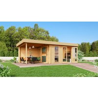 Fjordholz Gartenhaus Modell Ronya 44 | 7x4m | Restposten 26% Rabatt