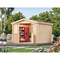 Fjordholz Gartenhaus Modell Bente 28 C | 3x2m | Restposten 26% Rabatt