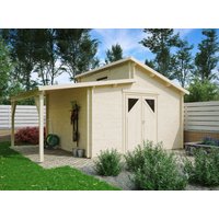 Fjordholz Gartenhaus Modell Varianta 44 F +SD | 5x4m | Restposten 26% Rabatt