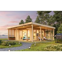 Fjordholz Gartenlounge Modell Kilian 70 | 8x5m | Restposten 26% Rabatt