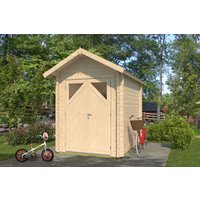 Fjordholz Gartenhaus Modell Lexi 44 B Premium | 2x2m | Restposten 26% Rabatt