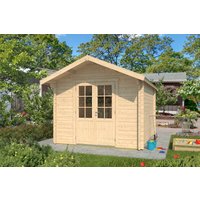 Fjordholz Gartenhaus Modell Lexi 44 D Premium | 3x3m | Restposten 26% Rabatt