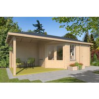 Fjordholz Gartenhaus Modell Lisa 44 E Klassik | 6x4m | Restposten 26% Rabatt