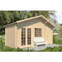 Fjordholz Gartenhaus Modell Rolf 44 C | Restposten 26% Rabatt