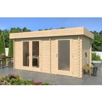 Fjordholz Gartenhaus Modell Hilla 44 | 4x3m | Restposten 26% Rabatt