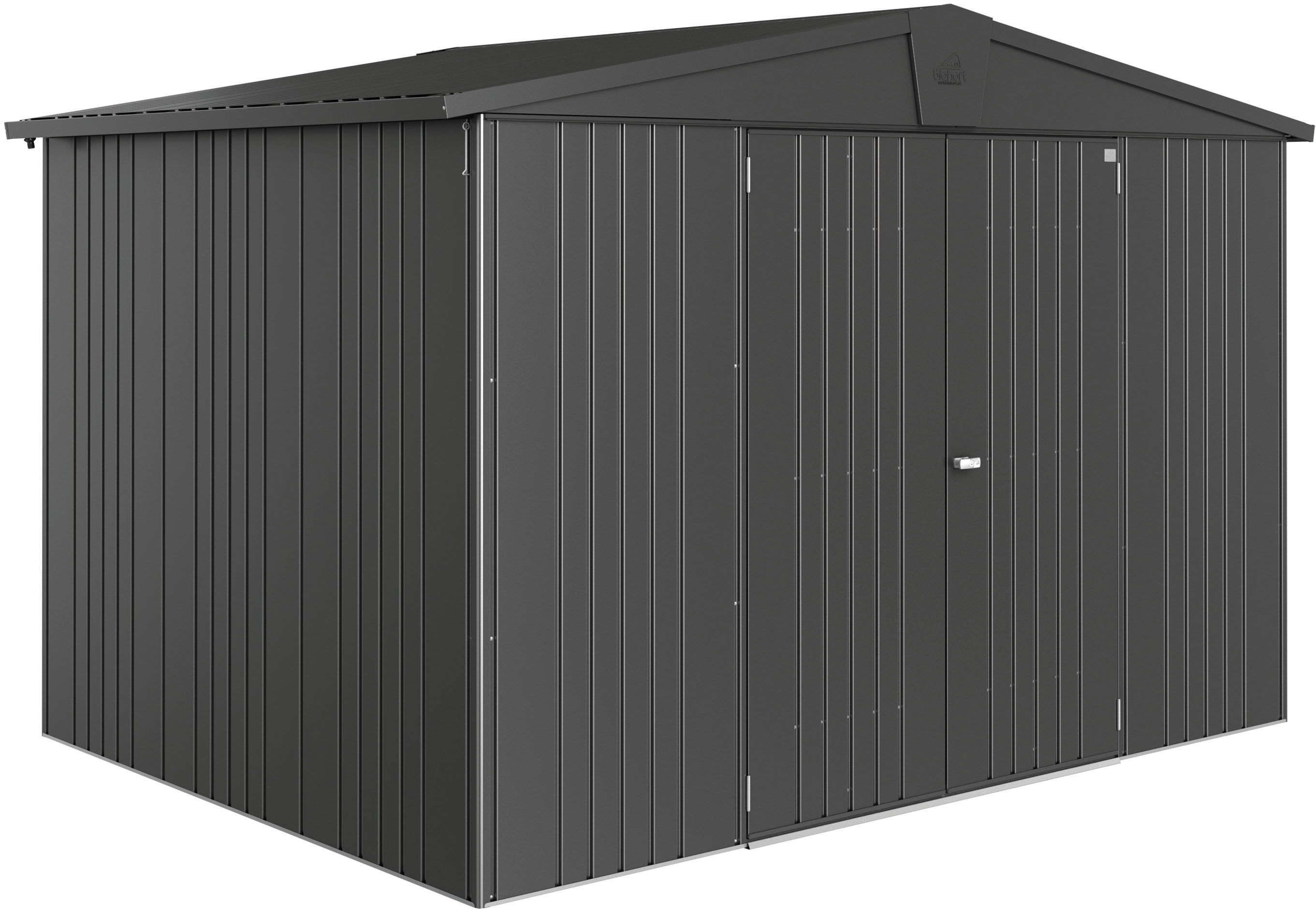 Biohort "Europa Gr. 5. verschiedene Farben" Qualitäts-Geräteschuppen aus Metall | 3x2m | Restposten 8% Rabatt Unkategorisiert online kaufen