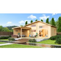 Fjordholz Ferien- und Freizeit Haus Modell Montrea | 8x6m | Restposten 26% Rabatt Unkategorisiert online kaufen