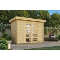 Fjordholz Flachdach Gartenhaus Modell Chris 28 | 3x2m | Restposten 26% Rabatt Unkategorisiert online kaufen
