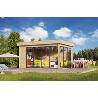 Fjordholz Gartenhaus Alu Concept 70 A | 4x4m | Restposten 26% Rabatt Unkategorisiert online kaufen