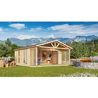 Fjordholz Gartenhaus Alu Concept Arosa 44 C | 5x4m | Restposten 26% Rabatt Unkategorisiert online kaufen