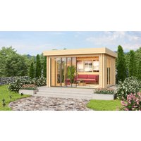 Fjordholz Gartenhaus Alu Concept Lounge 70 A | 6x4m | Restposten 26% Rabatt Unkategorisiert online kaufen