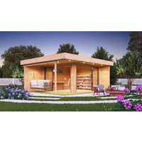 Fjordholz Gartenhaus Alu Concept Relax 44 A | 6x4m | Restposten 26% Rabatt Unkategorisiert online kaufen