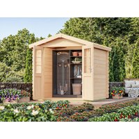 Fjordholz Gartenhaus Modell Bente 28 B | 3x3m | Restposten 26% Rabatt Unkategorisiert online kaufen