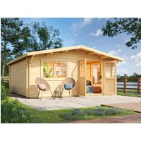 Fjordholz Gartenhaus Modell Berlin 70 D Classic | 6x4m | Restposten 26% Rabatt Unkategorisiert online kaufen