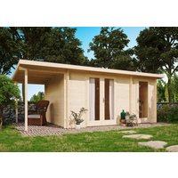 Fjordholz Gartenhaus Modell Carin 44 C +SD | 6x3m | Restposten 26% Rabatt Unkategorisiert online kaufen