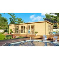 Fjordholz Gartenhaus Modell Game Room 70 | 10x5m | Restposten 26% Rabatt Unkategorisiert online kaufen