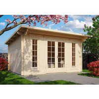 Fjordholz Gartenhaus Modell Jacob 44 C | 4x4m | Restposten 26% Rabatt Unkategorisiert online kaufen