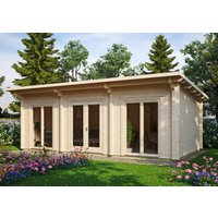 Fjordholz Gartenhaus Modell Jacob 90 H | 7x5m | Restposten 26% Rabatt Unkategorisiert online kaufen