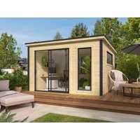 Fjordholz Gartenhaus Modell Juist-2 | 4x4m | Restposten 26% Rabatt Unkategorisiert online kaufen