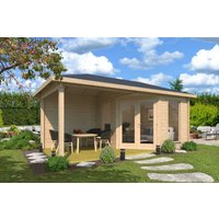 Fjordholz Gartenhaus Modell Lisa 44 D Modern | 6x4m | Restposten 26% Rabatt Unkategorisiert online kaufen