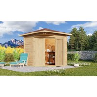 Fjordholz Gartenhaus Modell Nina 44 A | 3x3m | Restposten 26% Rabatt Unkategorisiert online kaufen