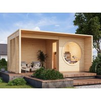 Fjordholz Gartenhaus Modell Office Box Größe XXS + | 4x3m | Restposten 26% Rabatt Unkategorisiert online kaufen