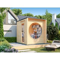 Fjordholz Gartenhaus Modell Office Box Größe XXS n | 4x4m | Restposten 26% Rabatt Unkategorisiert online kaufen