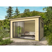 Fjordholz Gartenhaus Modell Poel-2 | 4x4m | Restposten 26% Rabatt Unkategorisiert online kaufen