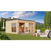 Fjordholz Gartenhaus Modell Q-BIC 44 B | 5x4m | Restposten 26% Rabatt Unkategorisiert online kaufen