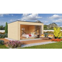 Fjordholz Gartenhaus Modell Q-BIC Alu 70 C | 5x4m | Restposten 26% Rabatt Unkategorisiert online kaufen
