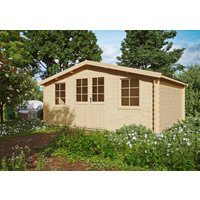 Fjordholz Gartenhaus Modell Ria 28 | 5x4m | Restposten 26% Rabatt Unkategorisiert online kaufen