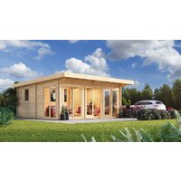 Fjordholz Gartenhaus Modell Taunus 70 | 7x6m | Restposten 26% Rabatt Unkategorisiert online kaufen