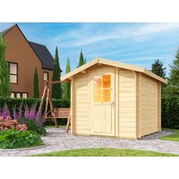 Fjordholz Satteldach Gartenhaus Modell Eliza 1A / | 2x2m | Restposten 26% Rabatt Unkategorisiert online kaufen