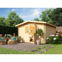Fjordholz Satteldach Gartenhaus Modell Eliza 5D | 4x4m | Restposten 26% Rabatt Unkategorisiert online kaufen