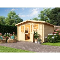 Fjordholz Satteldach Gartenhaus Modell Eliza 5F | 4x4m | Restposten 26% Rabatt Unkategorisiert online kaufen