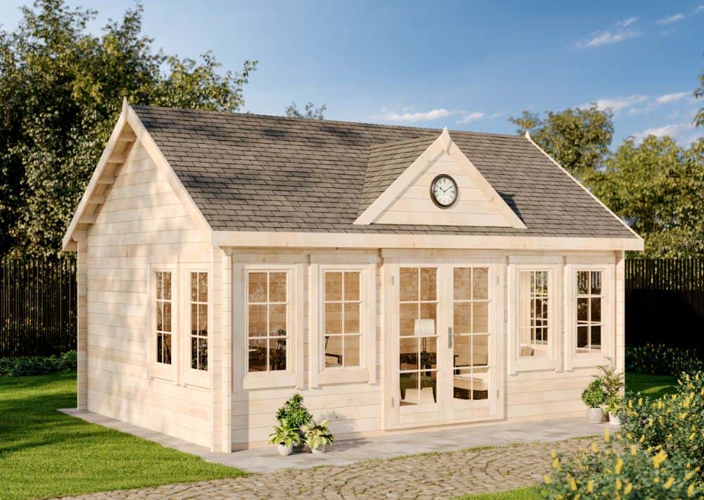 Gartenhaus CLOCKHOUSE® XL | 6x4m | Restposten 15% Rabatt Unkategorisiert online kaufen