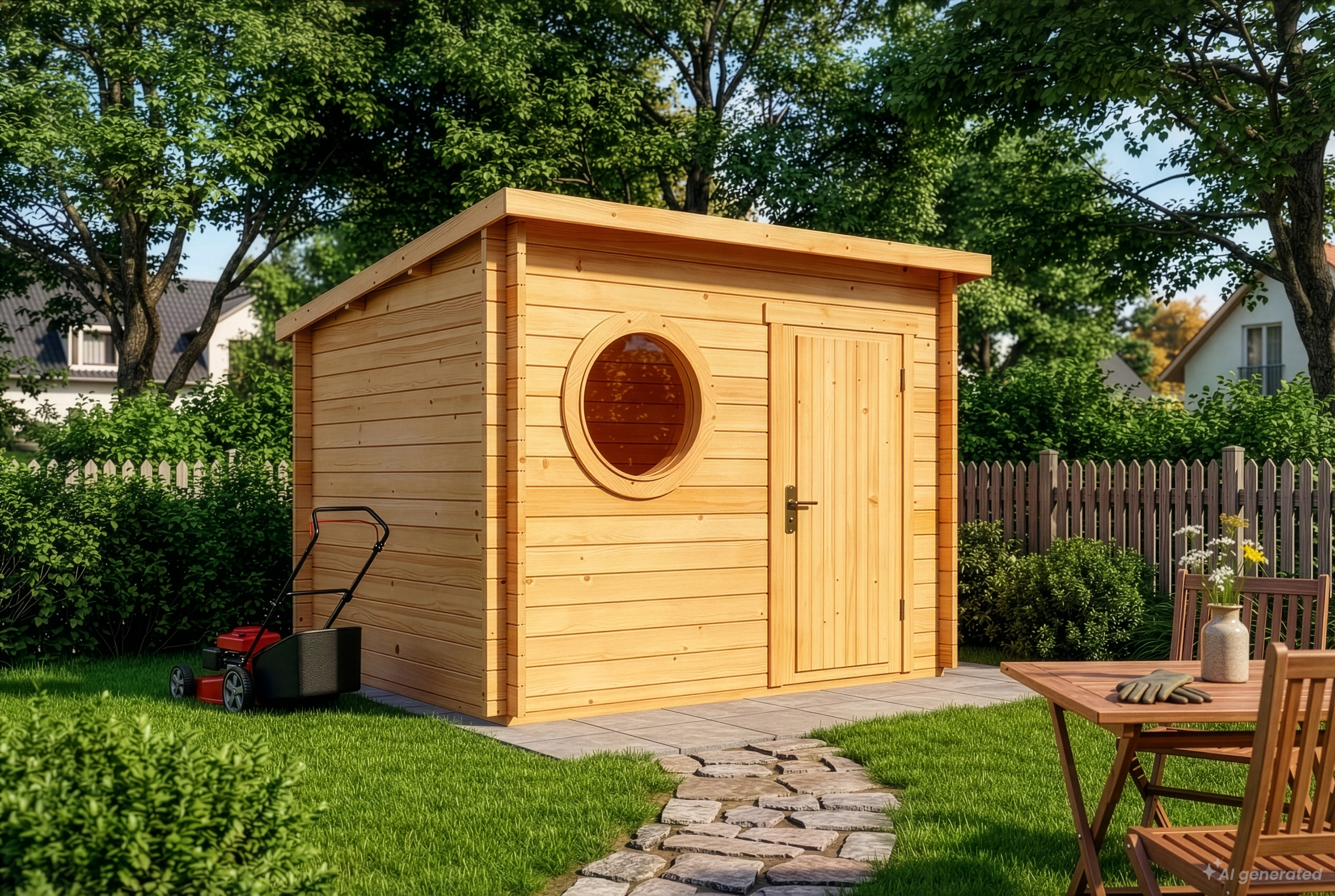 Gartenhaus Maria Rondo Compact | 3x2m | Restposten 15% Rabatt