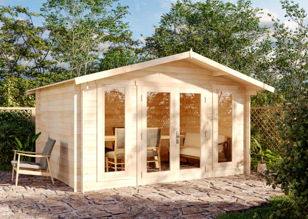 Gartenhaus Mirko Modern | 4x4m | Restposten 16% Rabatt Unkategorisiert online kaufen