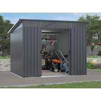 Metall Gerätehaus Modell Lübeck 5,98 m² | 3x2m | Restposten 24% Rabatt Unkategorisiert online kaufen
